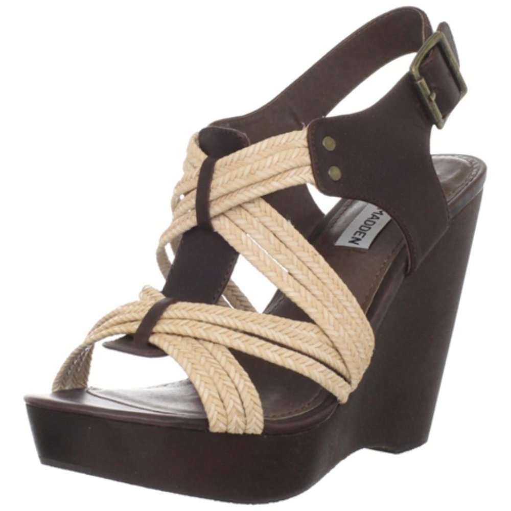 Steve Madden Tampaa Leather Wedges